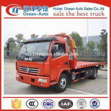 China Supplier 4000 kgs One Tow Two Flatbed Tow Truck For Sale